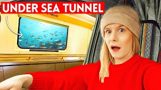 Travelling Under The Sea From UK To France  Channel Tunnel [upl. by Alil]