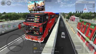 LIVE Bus Simulator Indonesia Full Telolet Basuri Viral Boleh Req Basuri [upl. by Amalie942]