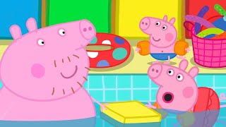 Daddy Pig Teaches Peppa Pig to Swim 🐷 🏊‍♀️ Adventures With Peppa Pig [upl. by Heger278]