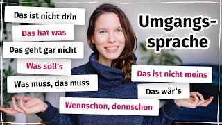 Umgangssprachliche Ausdrücke die du kennen musst Deutsche Redewendungen im Alltag für B2 C1 C2 [upl. by Dailey]