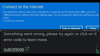 Fix Xbox Game Pass Games Not Launching Error Connect To The Internet Error Code 0x803f9008 [upl. by Ecnerolf]