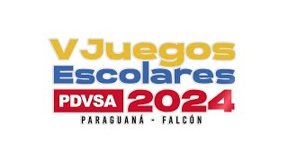 Inauguración de los V Juegos Escolares PDVSA 2024 [upl. by Oknuj]