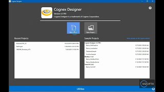 0101 Cognex Designer VisionPro Basics  Designer Project Creation EN [upl. by Meerek]