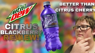 MTN DEW CITRUS BLACKBERRY 2024 REVIEW [upl. by Redleh278]