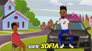 Damian Sanya  Sofia Animation Lyrics Video [upl. by Ambrogino238]