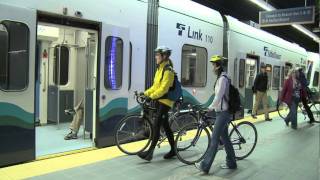 Sound Transit  How to ride with your bicycle on Link light rail [upl. by Julian]