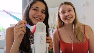 ASMR friend tries giving me tingles [upl. by Morgen]