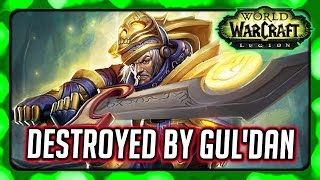 WOW Legion ► Guldan Destroys Tirion Fordring Beta [upl. by Forrest]