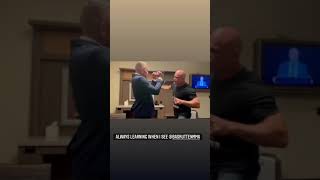 GSP getting tips from Bas Rutten [upl. by Ahilam201]