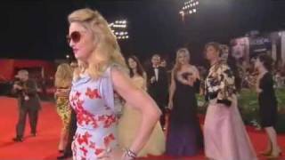 Madonna  quotWEquot World Premiere  Venice Film Festival 2011 [upl. by Neelrad]