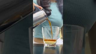 vietnamese icedcoffee Quick Recipe moka pot coffeeaddict icedcoffe coffee coffelover easyrecipe [upl. by Malony]