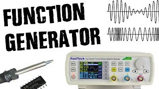 Electronics Basics FunctionArbitrary Waveform amp Signal Generator FY6600 REVIEW [upl. by Nnarual]