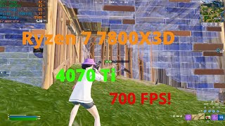 Ryzen 7 7800X3D  RTX 4070 Ti  Uncapped  Competitive Settings [upl. by Auqinahc626]