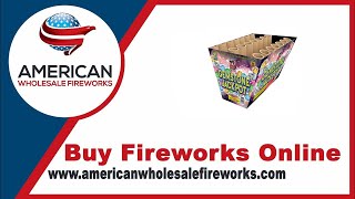 Gemstone Jackpot  Shogun Fireworks … Available at American Wholesale Fireworks [upl. by Armanda]