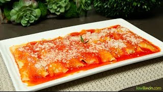 Canelones Rellenos de Espinacas y Ricotta [upl. by Conners872]