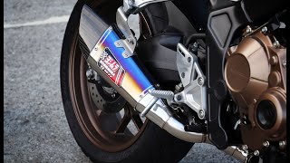 CB650R custom full exhaust pipe YOSHIMURA R11 [upl. by Cohn]