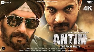 Antim  FULL MOVIE 4K HD Facts  Salman Khan  Aayush Sharma  Mahesh Manjrekar  Mahima Makwana [upl. by Paton]