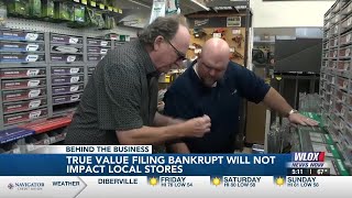 True Value bankruptcy filing will not impact local stores [upl. by Nwahsiek849]