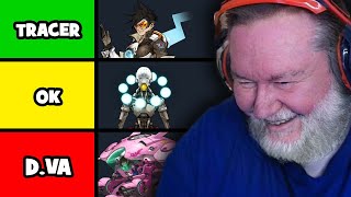 Flats Official 2016 Overwatch Hero Tier List [upl. by Yknip985]