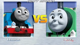 MUGEN REQUESTS  Thomas the Tank Engine vs Percy the Small Engine [upl. by Pierrepont]