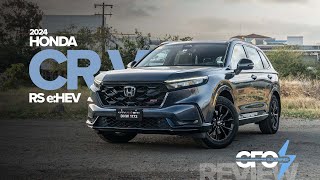 2024 Honda CRV review Hybrid and turbo versions of new family SUV accept Toyota RAV4s challenge [upl. by Ailemor]