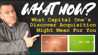 WHAT NOW My Predictions on Capital One  Discover Credit Card Future If The Deal Goes Through [upl. by Mcclenon234]