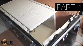 DIY Speaker Isolation Cabinet for home recording guitars how to  Part 1 [upl. by Leynwad]