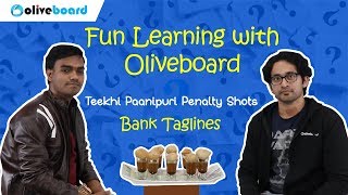 Bank Taglines  Penalty Shots with Oliveboard  Banking Awareness [upl. by Oby722]