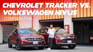 Volkswagen Nivus vs Chevrolet Tracker comparativa ¿Cuál BSUV es mejor [upl. by Inaniel]