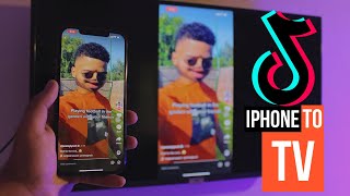 How to Screen Mirror iPhone TikTok to TV  Mirror iPhone TikTok No Apple TV 2021 [upl. by Bordie]