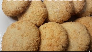 Bakery style Coconut cookies  Tasty and easy Coconut cookies recipe [upl. by Gillie]