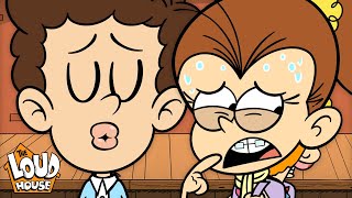 Luan Kisses Her Crush on Stage  quotStage Plightquot Full Scene  The Loud House [upl. by Memberg818]