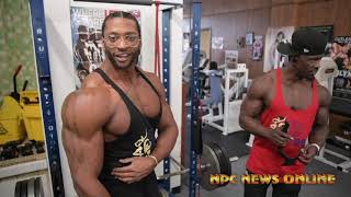 Road To The Olympia Back and Abs Training With Raymont Edmonds and George Brown [upl. by Inger]