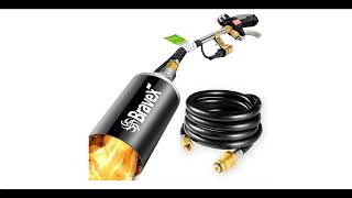 Bravex Propane Torch Weed Burner Torch with Piezo Ignition High Output 500000 BTU [upl. by Antipas]