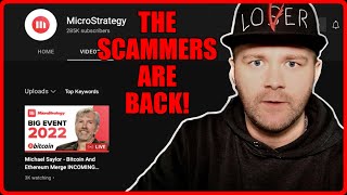 SCAMMERS ARE BACK AGAIN ACMofficial HACKED By MicroStrategy [upl. by Esiuqcaj]