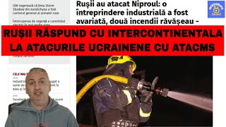 Rușii au atacat Niprul cu racheta intercontinentală RS26 Rubej [upl. by Aridan961]