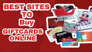 Best site to buy giftcards online [upl. by Htebaras776]