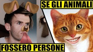 SE GLI ANIMALI FOSSERO PERSONE 😹  PARODIA  iPantellas [upl. by Kristy886]