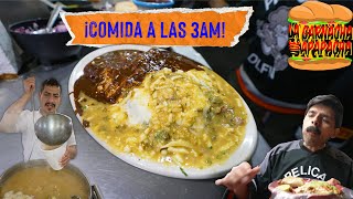 ¡La MEJOR COMIDA DE MADRUGADA en la CDMX 24 Hrs7 días  La garnacha que apapacha [upl. by Evaleen559]