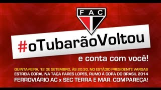 O Tubarão Voltou e Conta com Você  Taça Fares Lopes 2013 [upl. by Chemosh]