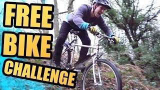 THE FREE BIKE CHALLENGE 1 IN THE WOODS [upl. by Valerie]