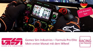 300RundenTest Gomez Sim Industries  Formula Pro Elite  Mein erster Monat mit dem Wheel [upl. by Ellehcyt]