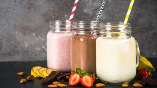 Batido de Proteina Natural Sin Polvo para Aumentar Masa Muscular  Vegano  Muy Facil [upl. by Amato]