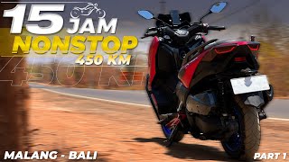 Eps 1  GABUT TOURING MOTOR SENDIRIAN KE BALI BERANI ⁉️Yamaha Xmax 250 [upl. by Jemena427]