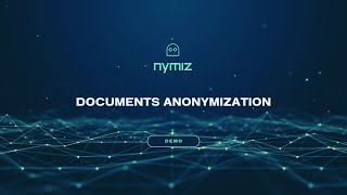 DOCUMENTS ANONYMIZATION DEMO [upl. by Silirama]