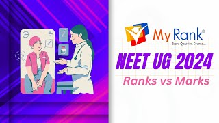 NEET 2024  Marks vs Ranks in comparison with 2023 MY RANK [upl. by Fulvi]