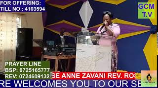 GENESIS GOSPEL CHURCH MBALE REV ROSE ZAVANI Live Stream [upl. by Isaiah108]