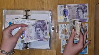 Savings Challenges UK Cash Envelope Stuffing £400  Low income budget for September  BudgetWithMads [upl. by Ellord]