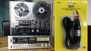 Tape Head Demagnetizer Review Before amp After Sound Test Akai Sony Cassette deck Reel 2 Reel [upl. by Woo]