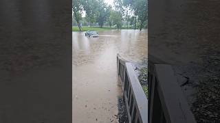 😱 I guess we have to SWIM across 😂🚣‍♀️ viral shorts short flood crazy nature ytshorts yt [upl. by Farly]